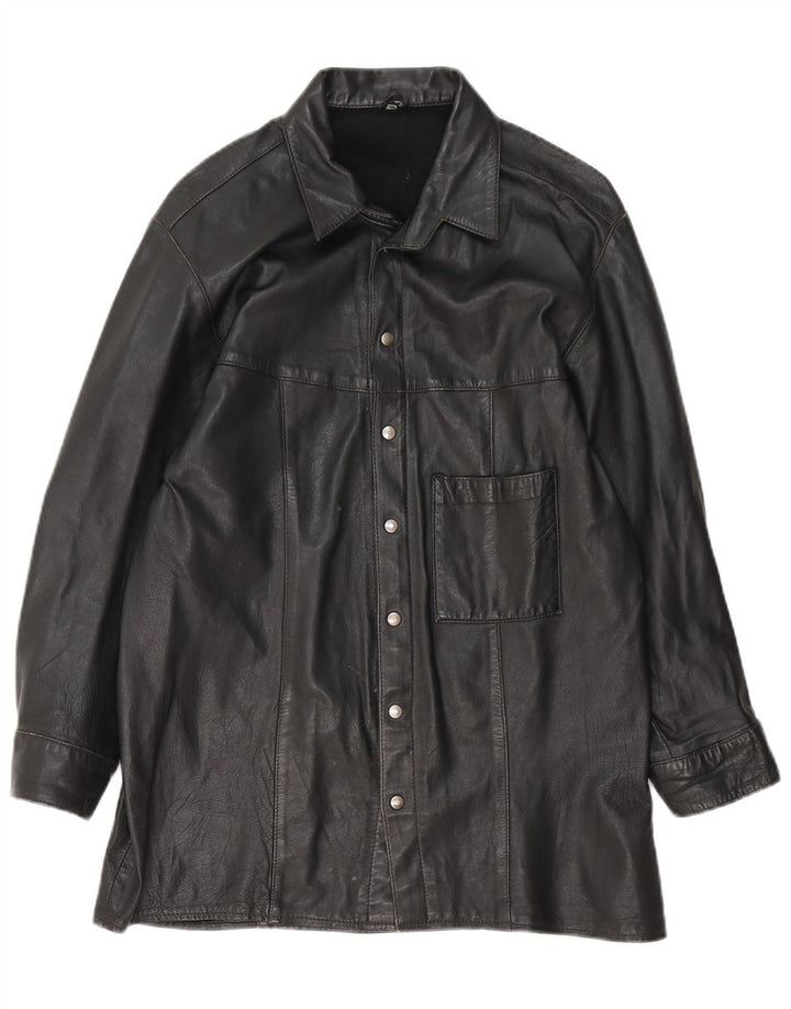 Vintage herre læderjakke UK 38 Medium Black