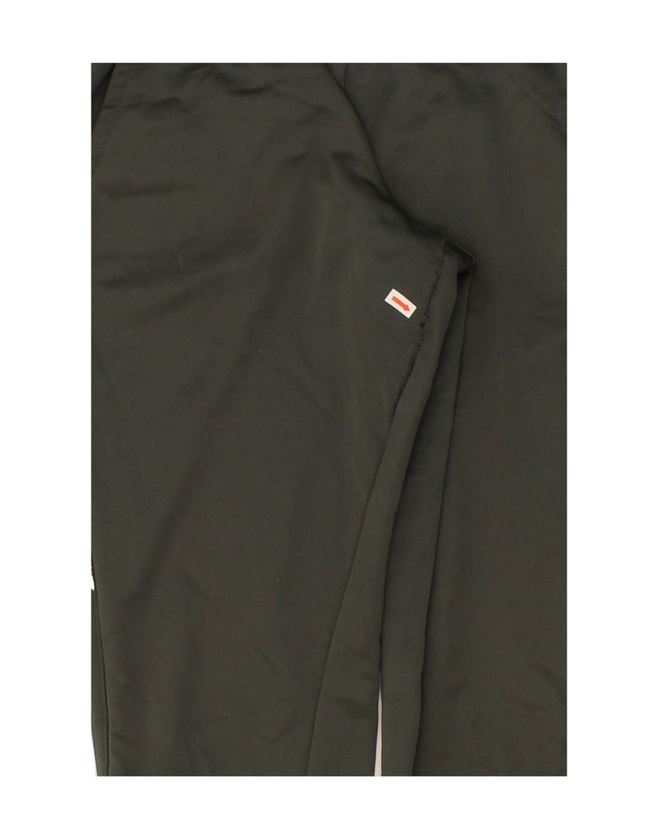 ADIDAS Womens Tracksuit Trousers UK 12/14 Medium Khaki Polyester Vintage Adidas and Second-Hand Adidas from Messina Hembry 