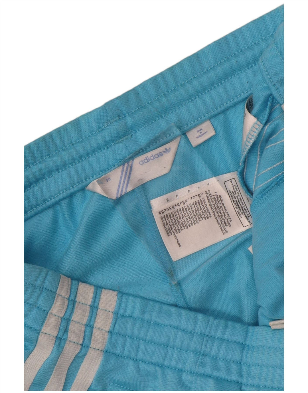 Adidas Træningsdragtsbukser til kvinder EU 38 Medium Blue Polyester