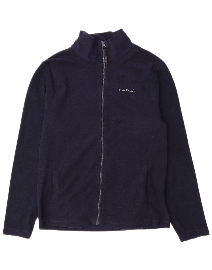 Pierre Cardin Fleecejakke til mænd UK 36 Small Navy Blue