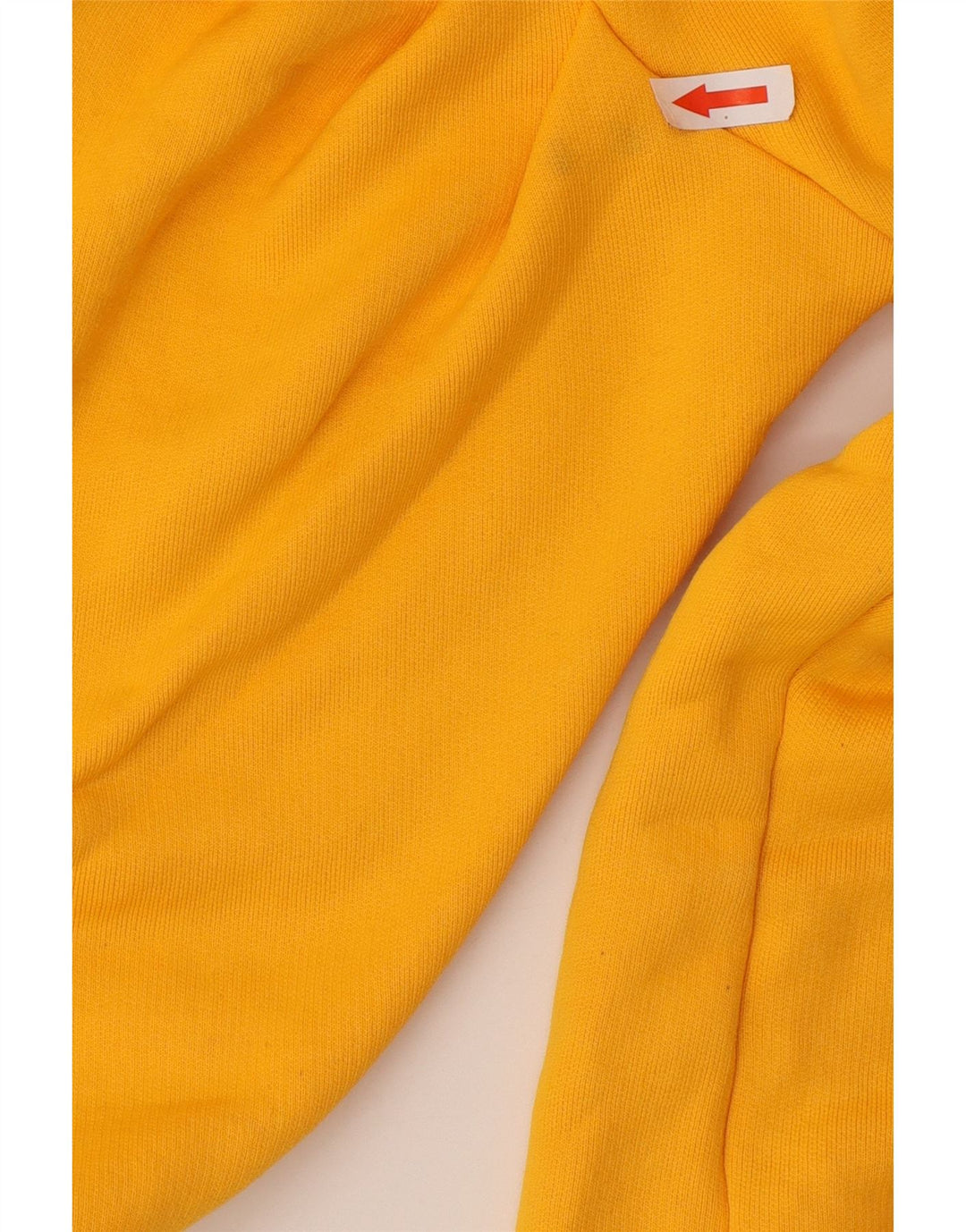 Zara Dame Oversized 3/4-ærmet Sweatshirt Jumper UK 10 Lille Gul