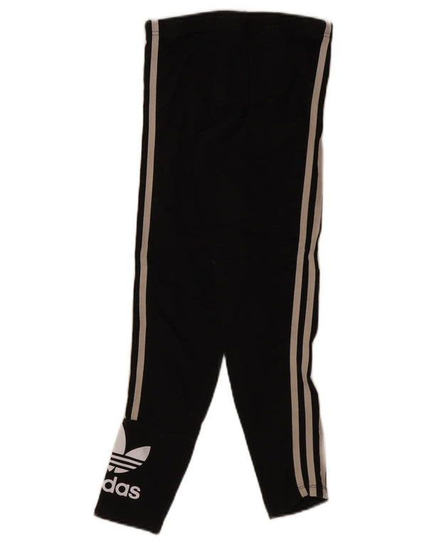Adidas piger grafiske leggings 10-11 år sort bomuld