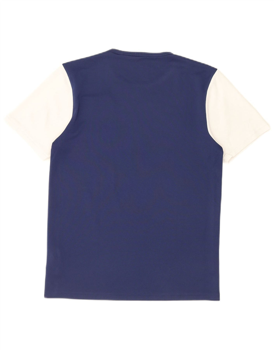 Adidas Grafisk T-shirt top til mænd, lille marineblå colourblock polyester