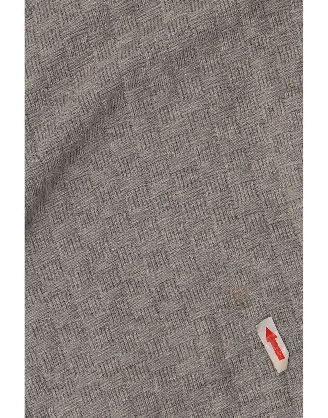 Marks & Spencer Herre Polo Neck Jumper Sweater XL Grå Bomuld