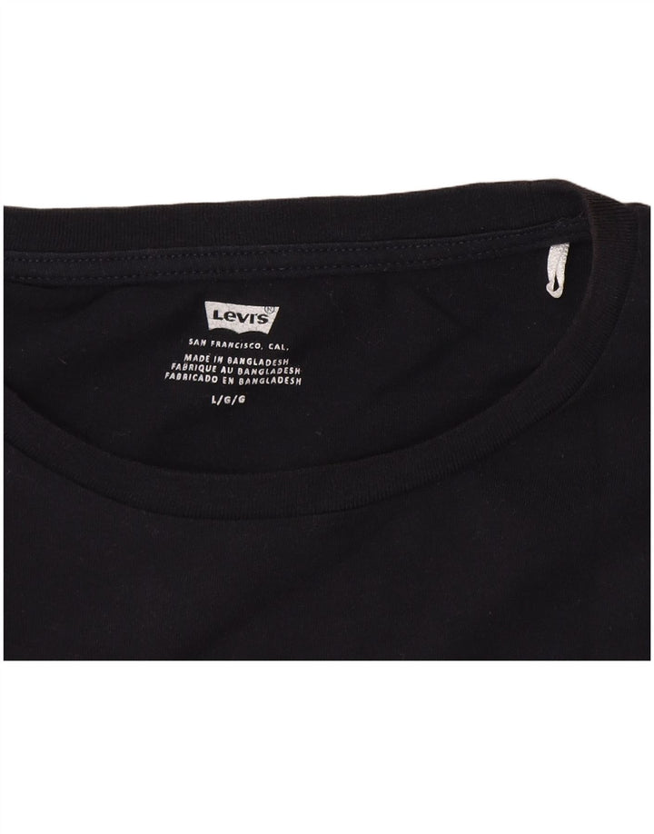 Levi's Grafisk T-shirt til mænd, stor marineblå