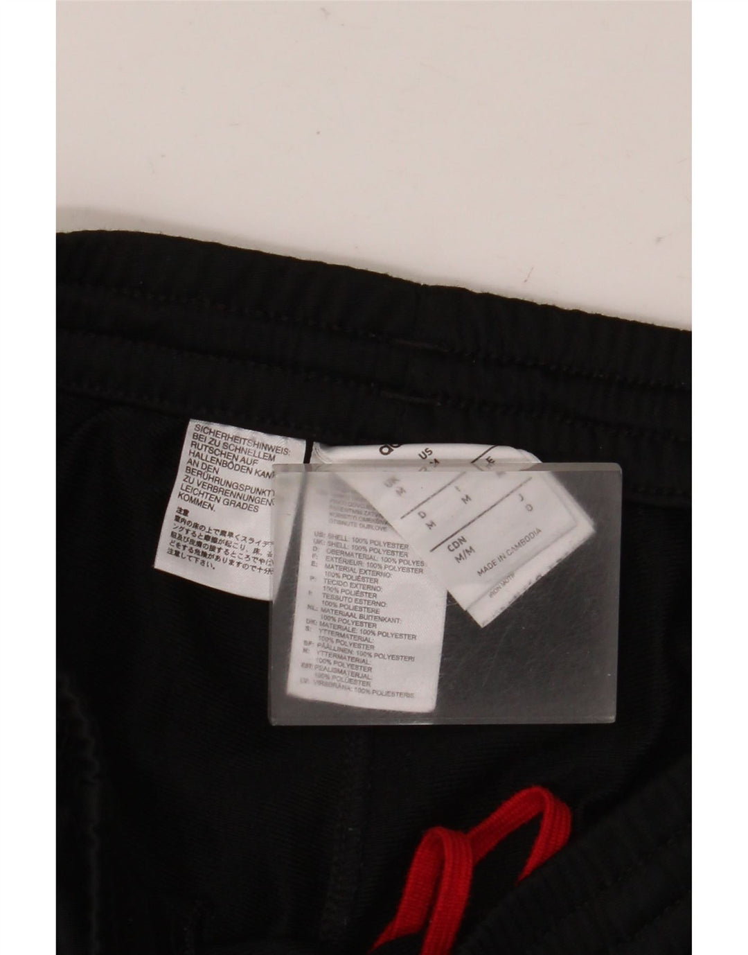 Adidas Træningsdragt til mænd Joggers Medium Sort Polyester