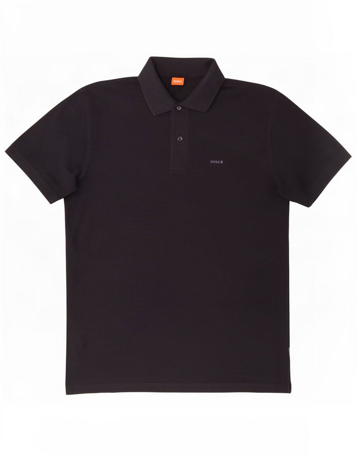 Hugo Boss herre poloshirt Stor marineblå bomuld