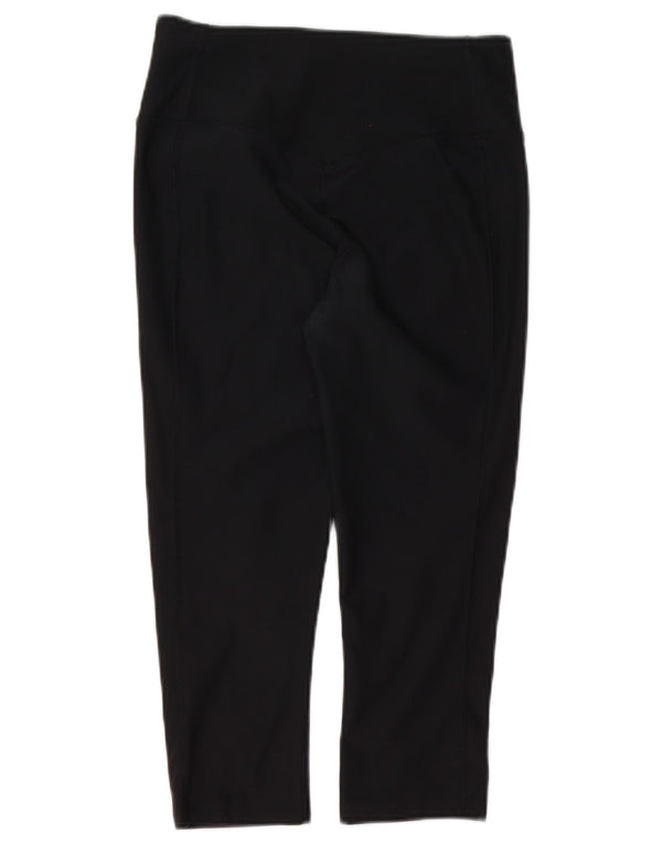 Nike Dame Dri Fit Capri Leggings UK 6 XS Sort