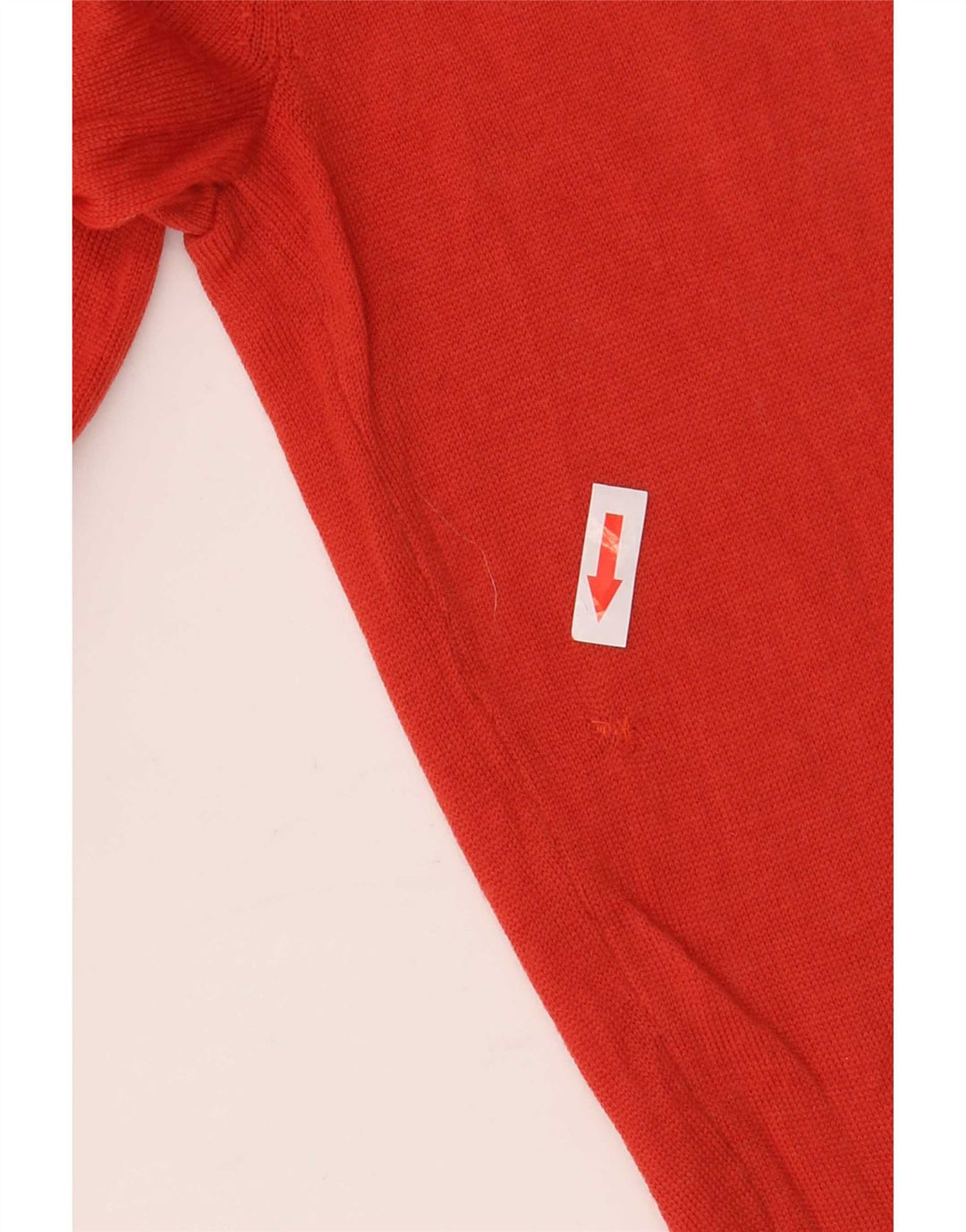 Hobbs Dame Boat Neck Jumper Sweater UK 14 Large Orange Wool