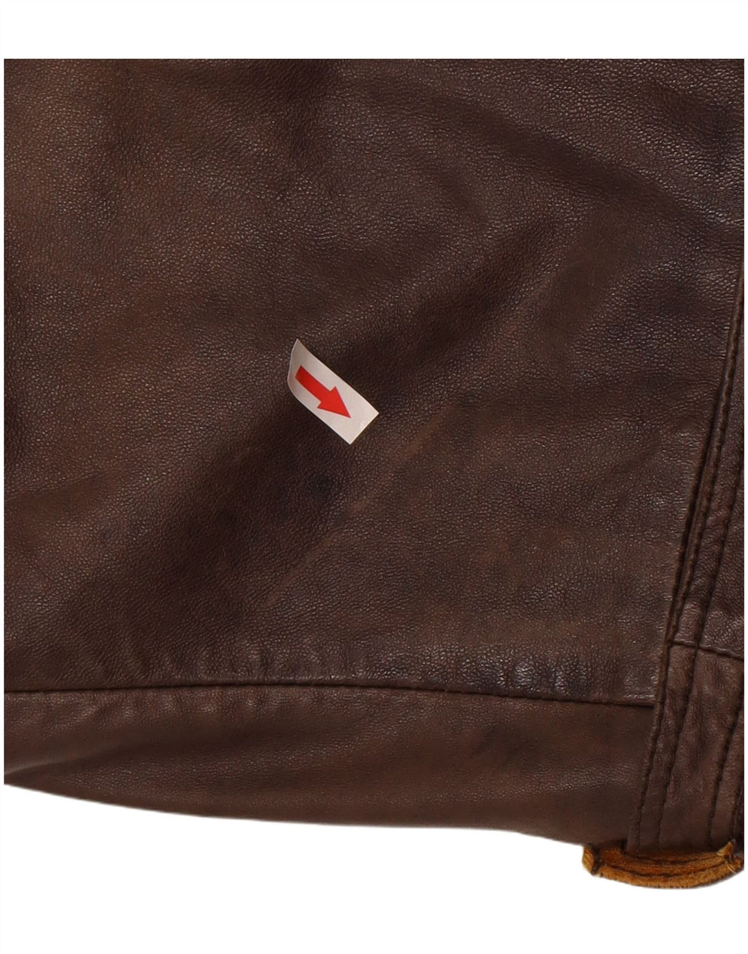 Jean Gabriel Militær læderjakke til kvinder IT 48 XL Brun