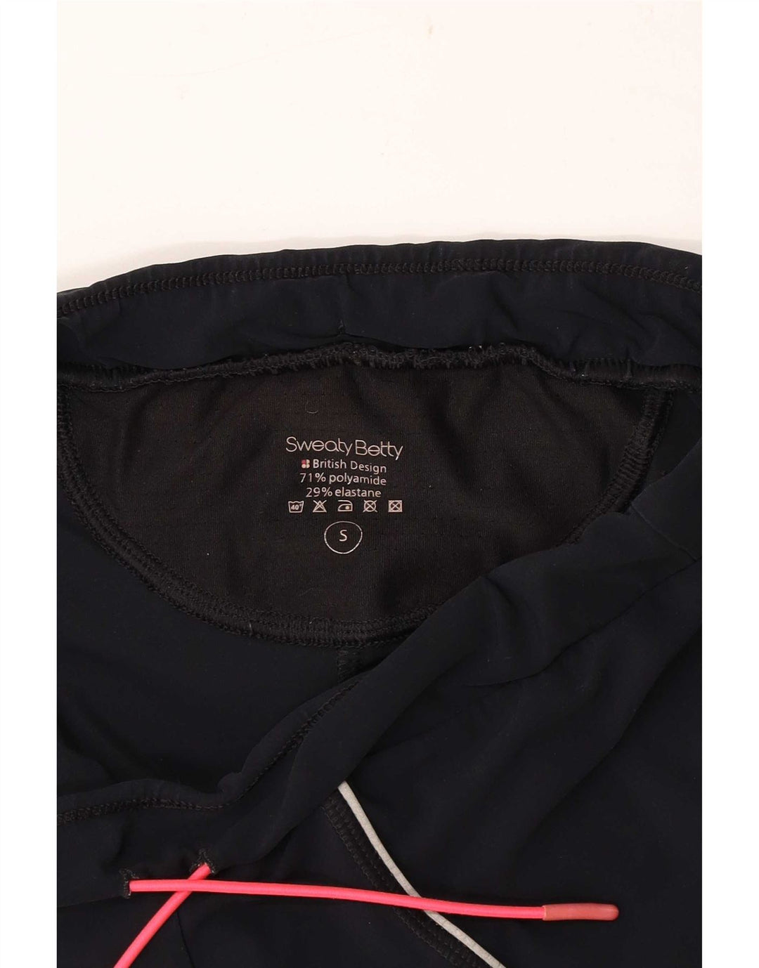 Svedig Betty Dame Capri Leggings Små sorte polyamid