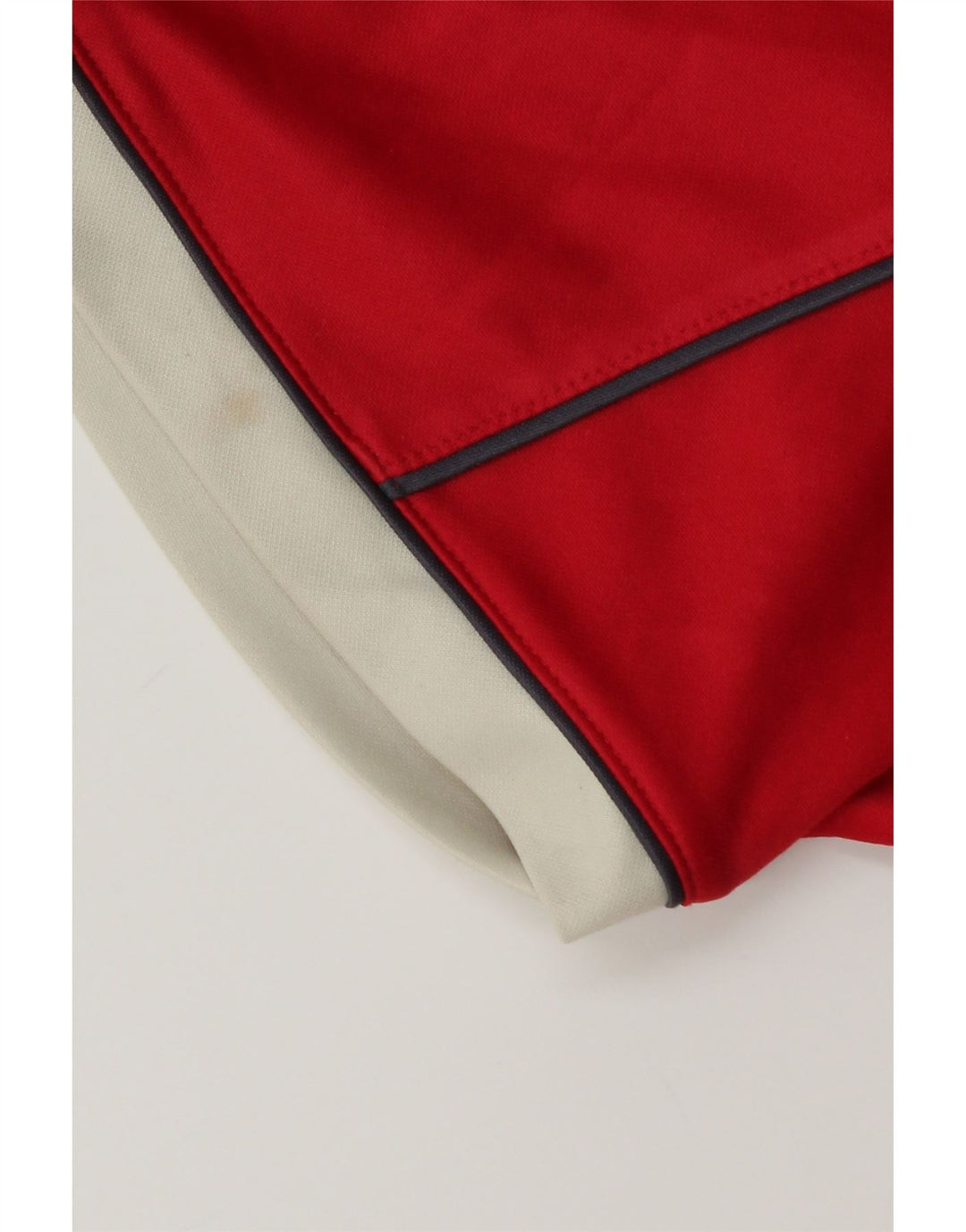 Lotto Herre Polo Shirt UK 40/42 Stor rød stribet polyester