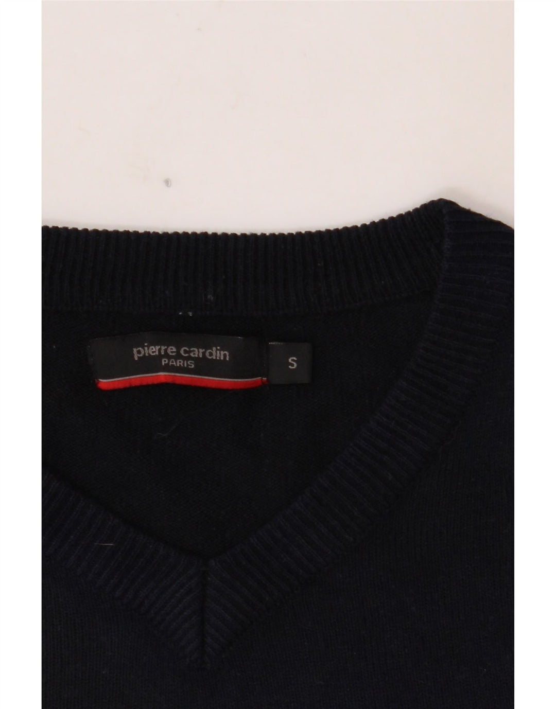 PIERRE CARDIN Herre V-hals sweater lille marineblå