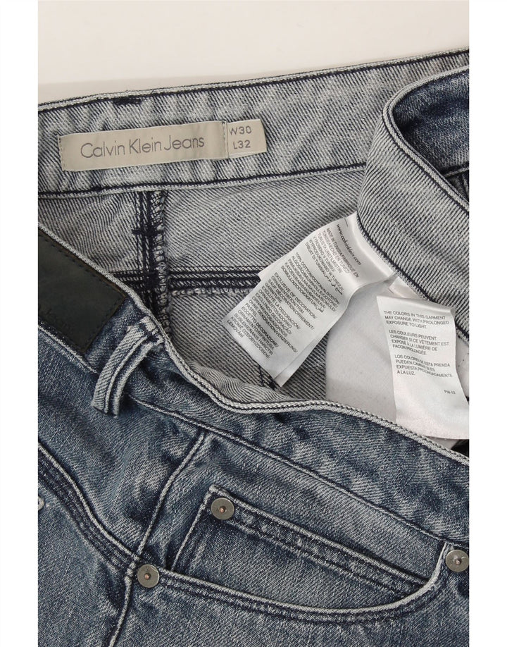 CALVIN KLEIN Womens Slim Jeans W30 L29 Blue Cotton Vintage Calvin Klein and Second-Hand Calvin Klein from Messina Hembry 
