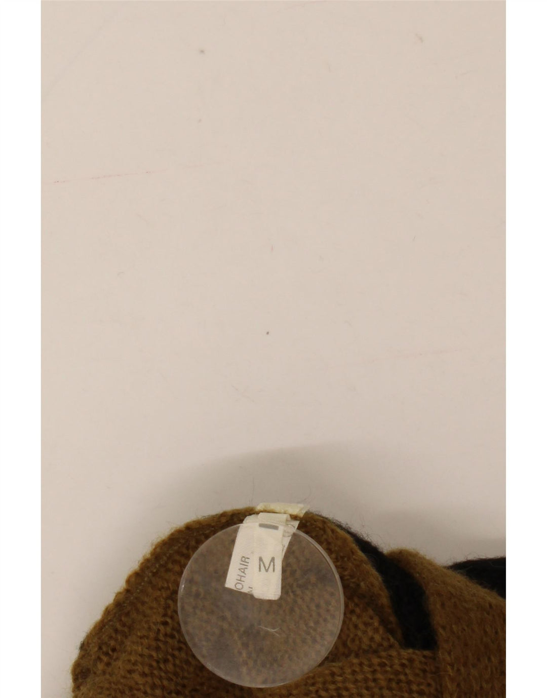 VINTAGE Dame Boat Neck Jumper Sweater UK 14 Medium Black Colourblock