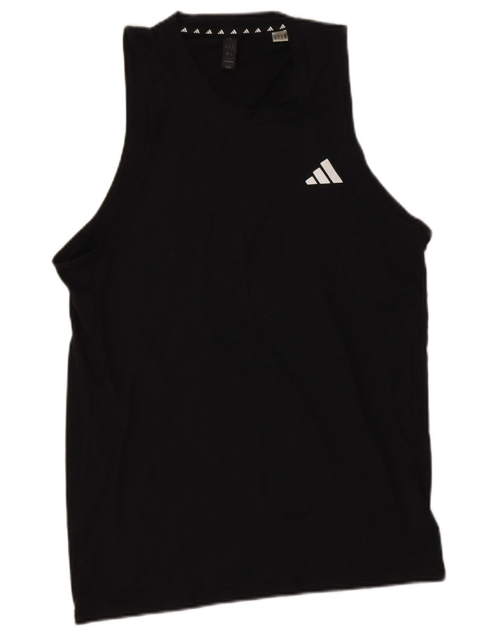 Adidas Herre Aeroready Vest Top Lille Sort Polyester