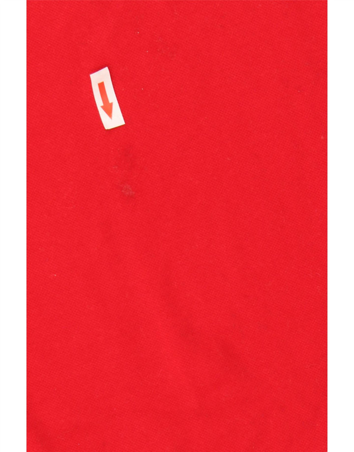 Sergio Tacchini Herre Polo Shirt IT 56 2XL Rød Bomuld