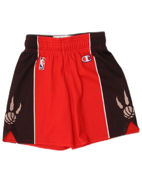 Champion Boys Raptors grafiske sportsshorts 7-8 år Lille rød farveblok