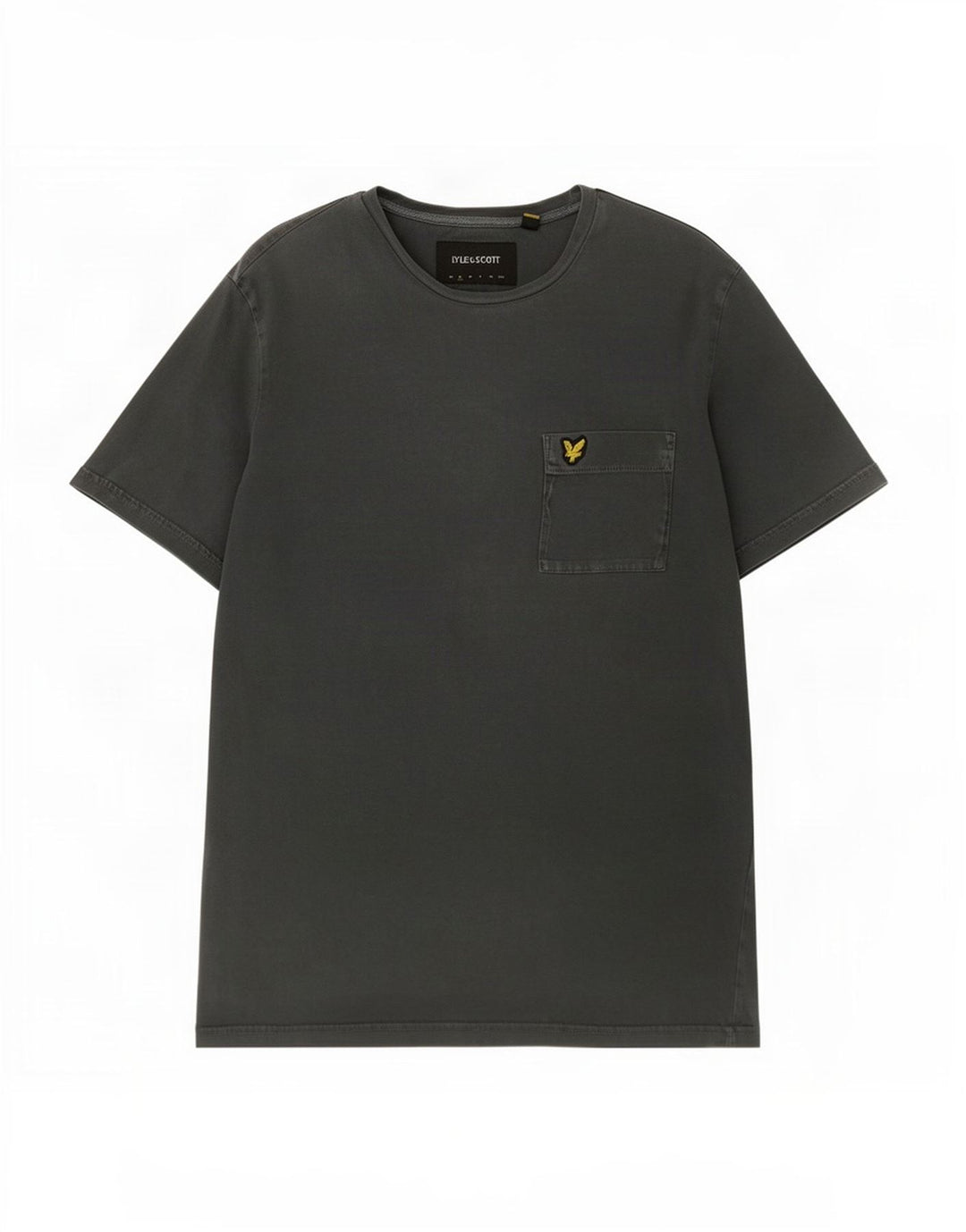 Lyle & Scott Herre T-Shirt Top Lille Grå Bomuld
