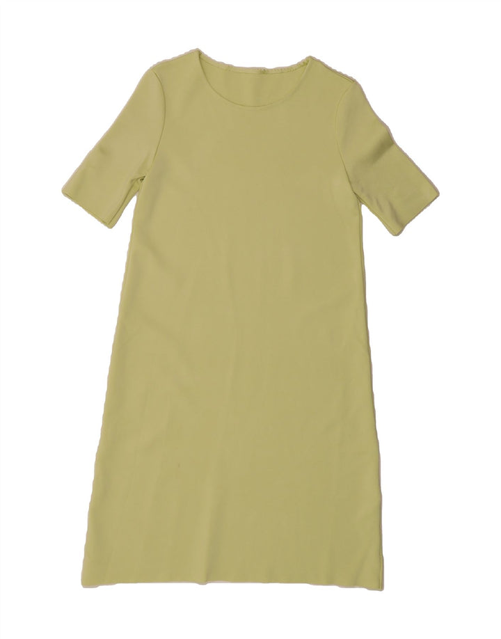 VINTAGE Womens A-Line Dress UK 10 Small Green Vintage Vintage and Second-Hand Vintage from Messina Hembry 