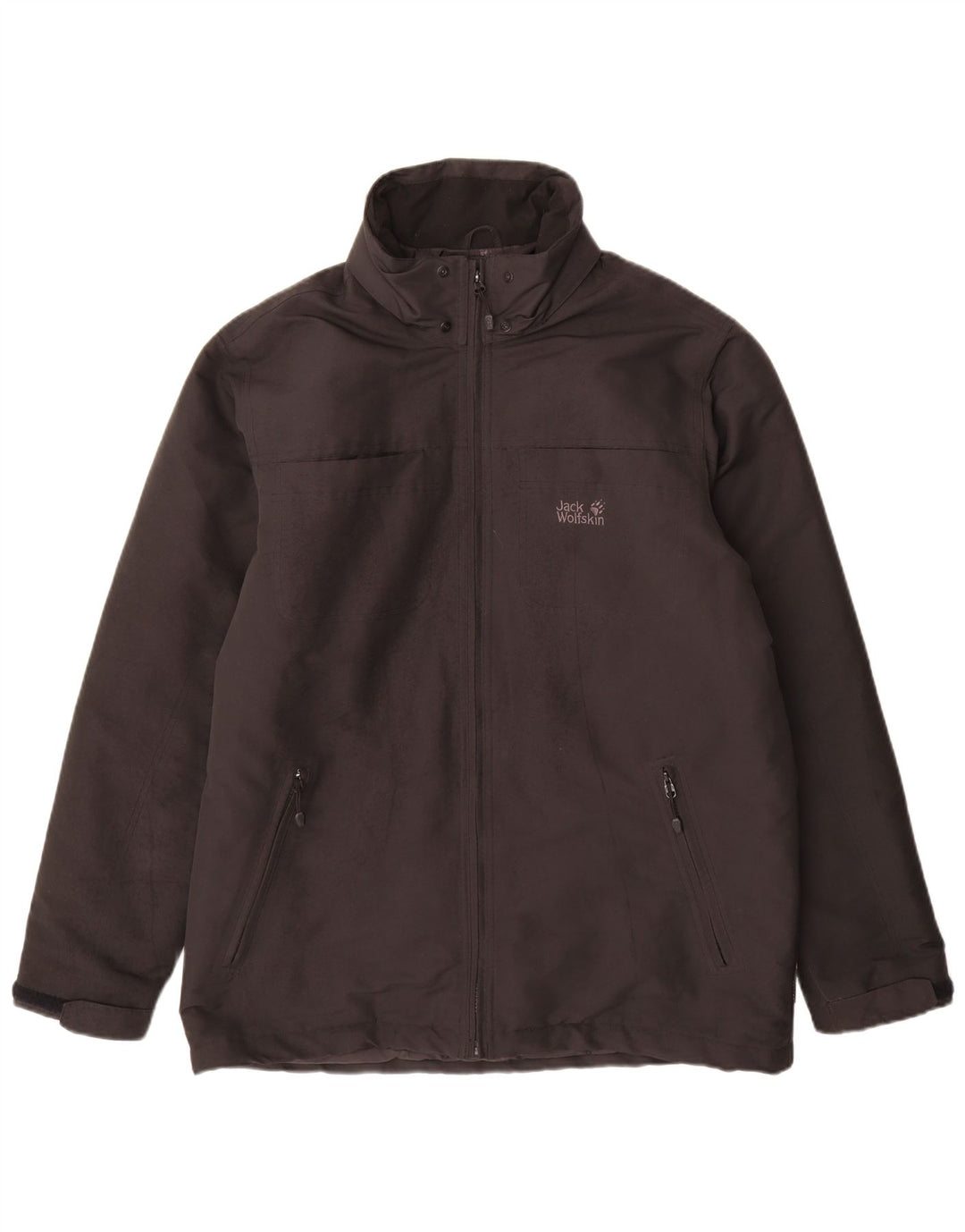 Jack Wolfskin Herre polstret jakke UK 40/42 Stor sort polyester