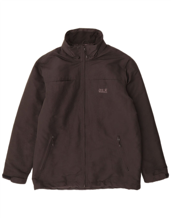Jack Wolfskin Herre polstret jakke UK 40/42 Stor sort polyester