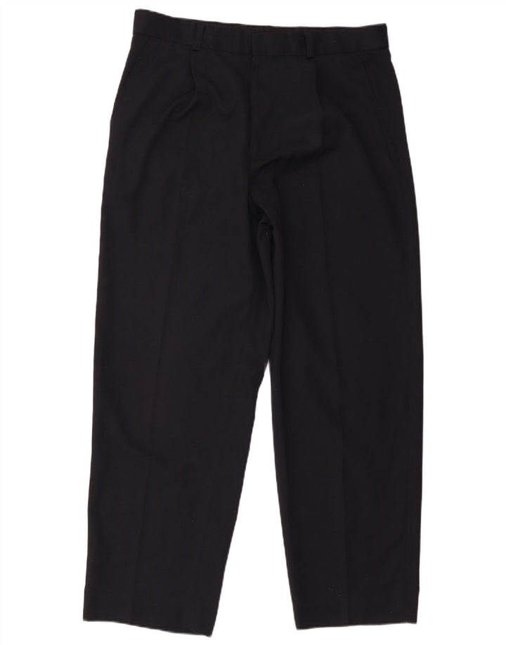 St. Bernard Herre tilspidsede Chinobukser W34 L29 Marineblå polyester