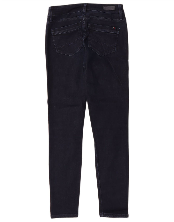 TOMMY HILFIGER Skinny Jeans til kvinder W26 L27 Marineblå bomuld
