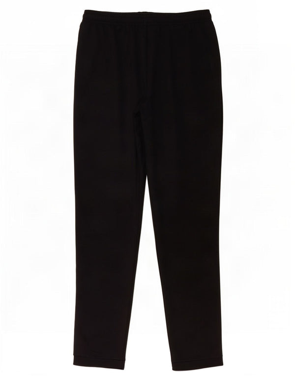 Asics Mens Graphic Tracksuit Trousers XL Black Polyester