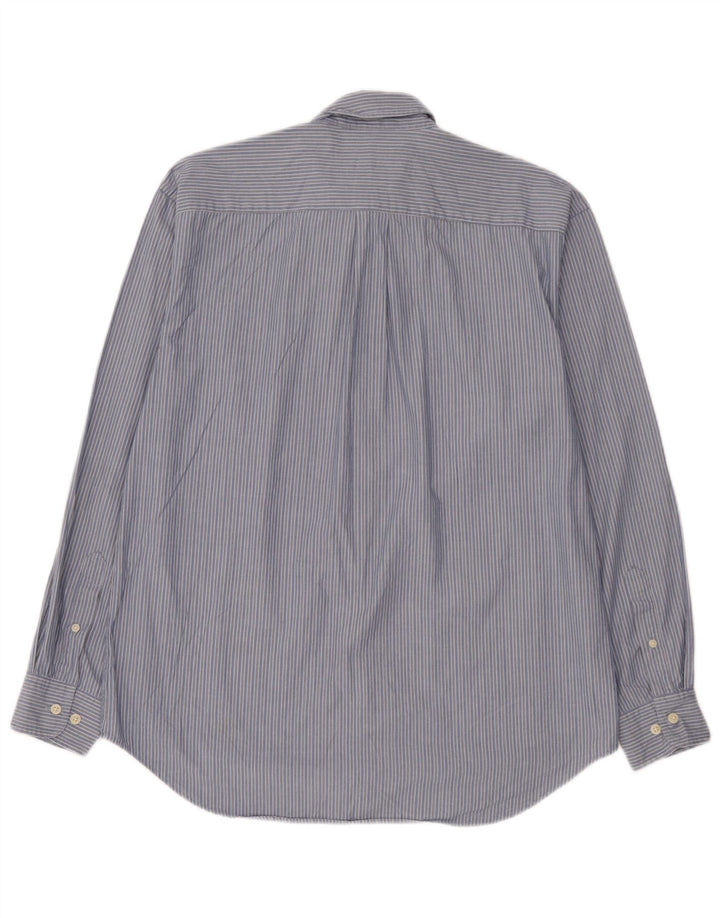 Gap Herre Loose Fit skjorte lille blå nålestribet bomuld