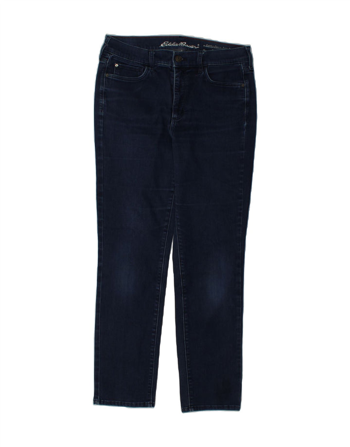 EDDIE BAUER Womens Slightly Curvy Slim Jeans US 10 Large W32 L30 Blue Vintage Eddie Bauer and Second-Hand Eddie Bauer from Messina Hembry 