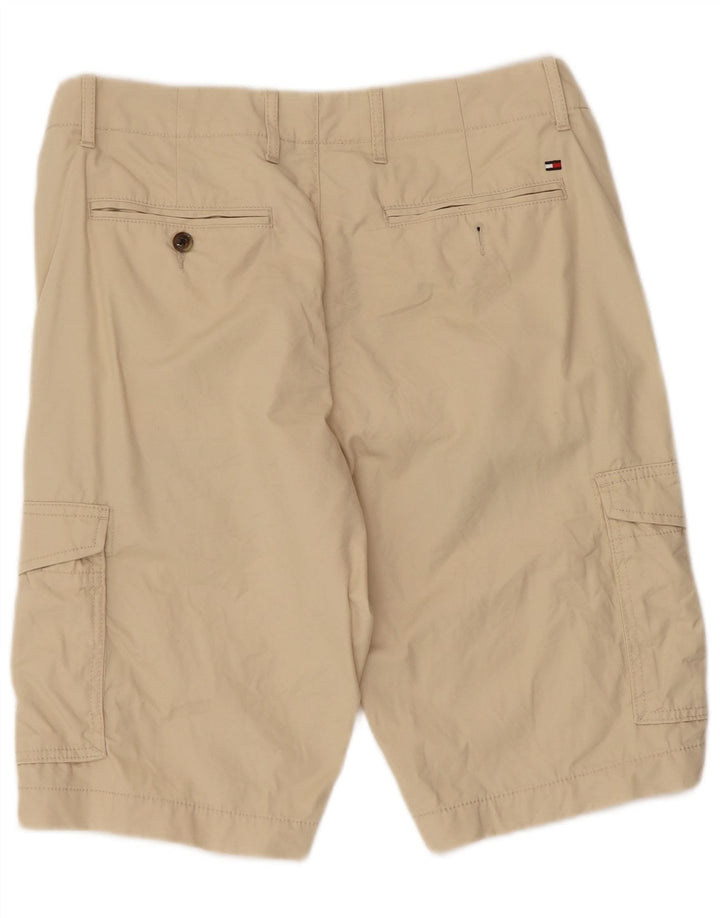 Tommy Hilfiger Herre Cargo Shorts W32 Medium Beige Bomuld