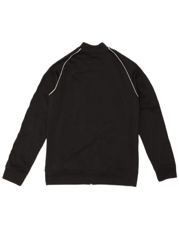 Adidas Drenge Træningsdragt Topjakke 12-13 År Sort Polyester