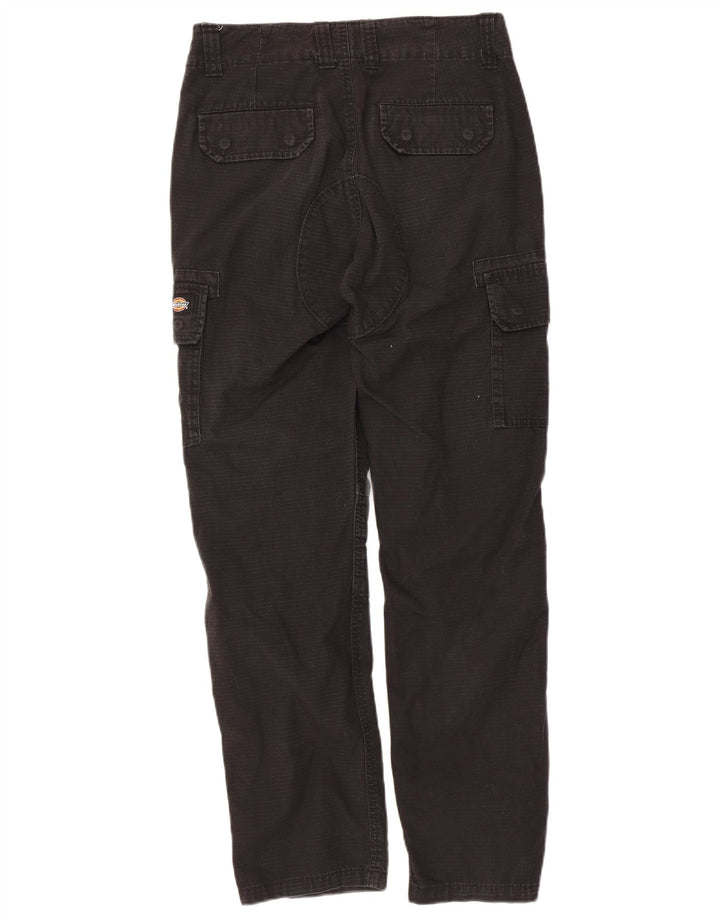 DICKIES Straight Cargo bukser til mænd W28 L29 Sort bomuld