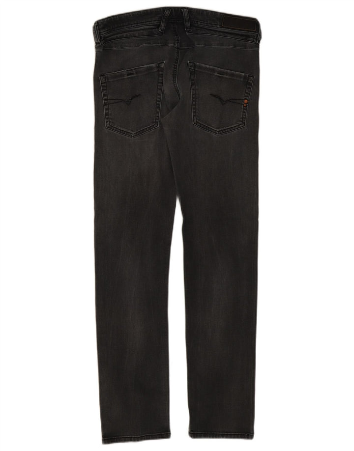 Diesel Dame Belther Regular Slim Jeans W30 L30 Grå Bomuld