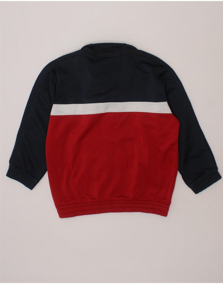 CHAMPION Boys Tracksuit Top Jacket 3-4 Years 2XS Navy Blue Colourblock Vintage Champion and Second-Hand Champion from Messina Hembry 
