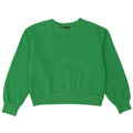 Zara Sweatshirt Jumper UK 14 Medium Grøn Polyester