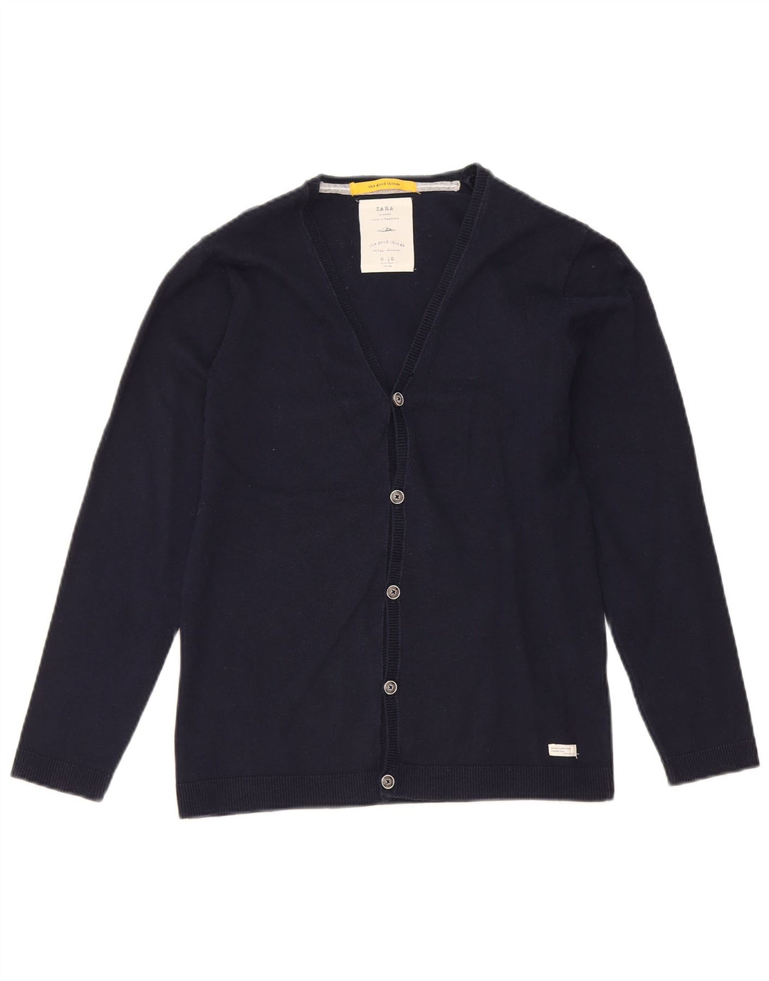 Zara drenge cardigan sweater 9-10 år marineblå