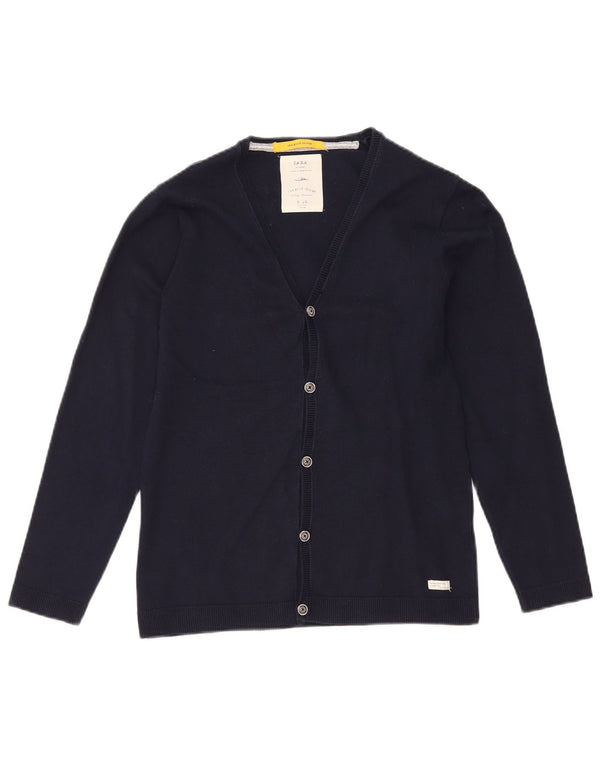 Zara drenge cardigan sweater 9-10 år marineblå