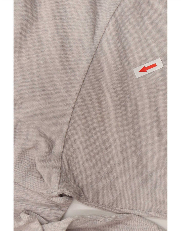 Sergio Tacchini Herre poloshirt IT 50 Medium Grå Bomuld