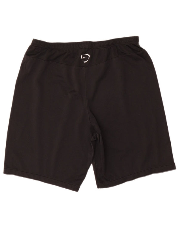 Nike Herre Dri Fit Sportshorts Medium Sort Colourblock Polyester