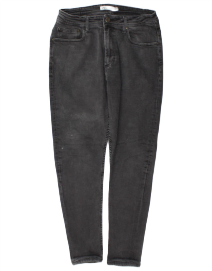 Zara Herre Tapered Jeans EU 42 Medium W32 L30 Grå