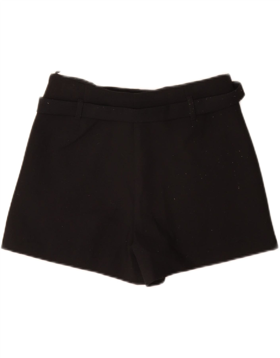 Zara Casual Shorts til kvinder XS W24 Sort polyester