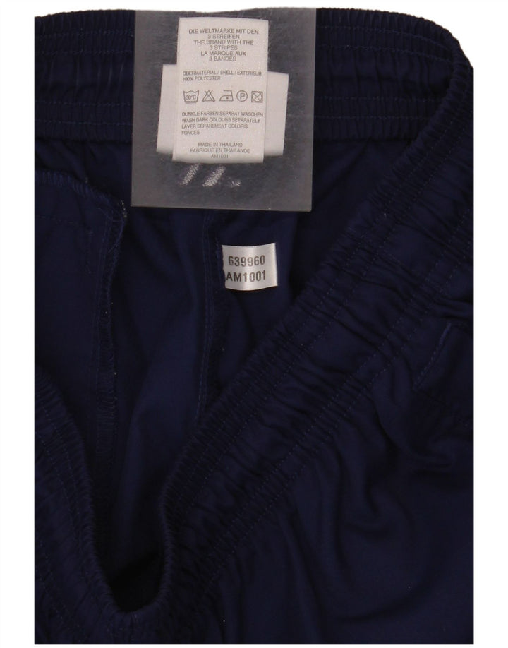 Adidas Dame Sports Shorts UK 12 Medium Navy Blue Polyester