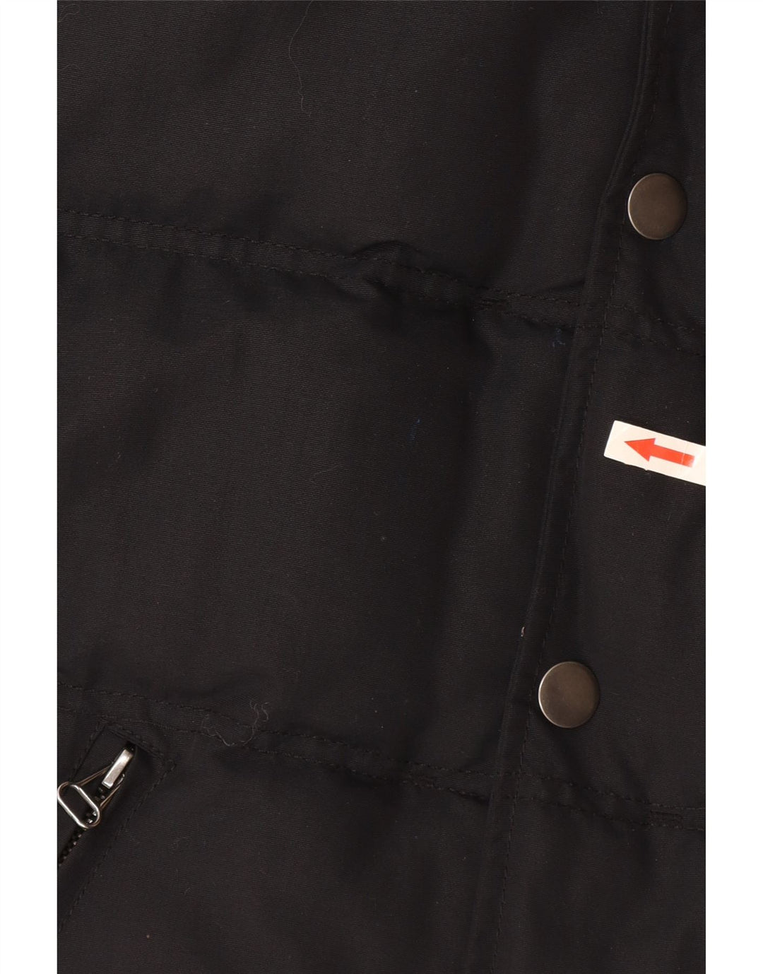 Superdry Boys Polstret Gilet med hætte 13-14 år Stor sort nylon