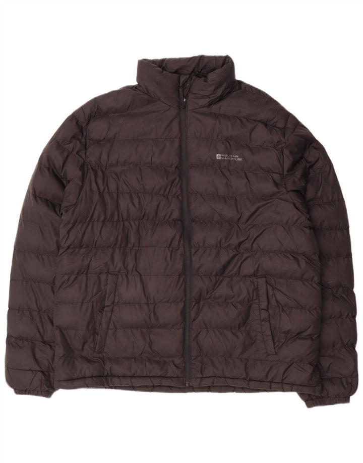 Mountain Warehouse Herre polstret jakke UK 42 XL Sort Nylon