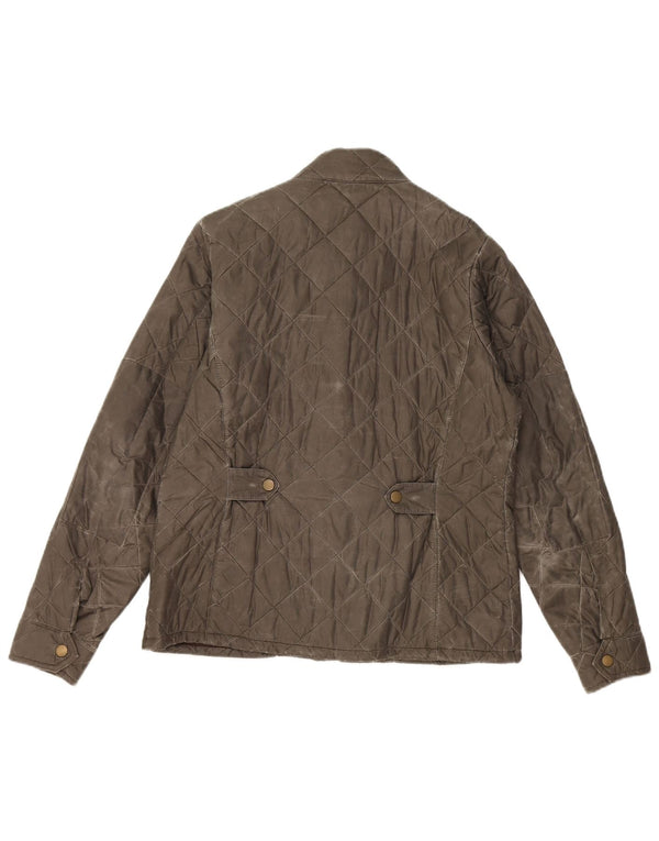 Barbour Boys Quiltet jakke 12-13 år XL Khaki Polyamid