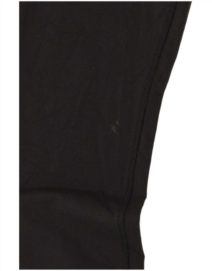 REEBOK Dame Leggings UK 8/10 Small Black