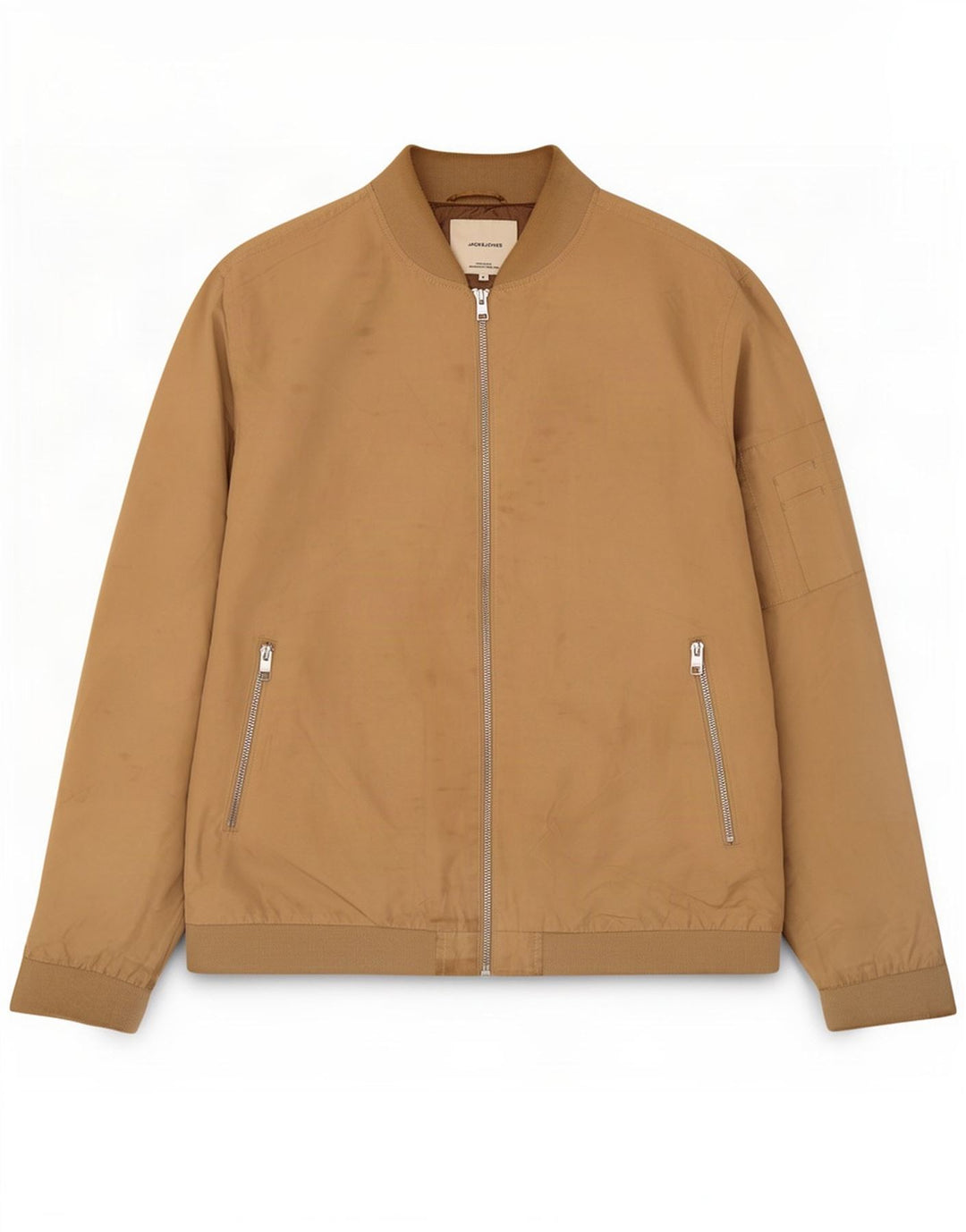 Jack & Jones Bomberjakke til mænd UK 42 XL Beige Polyester