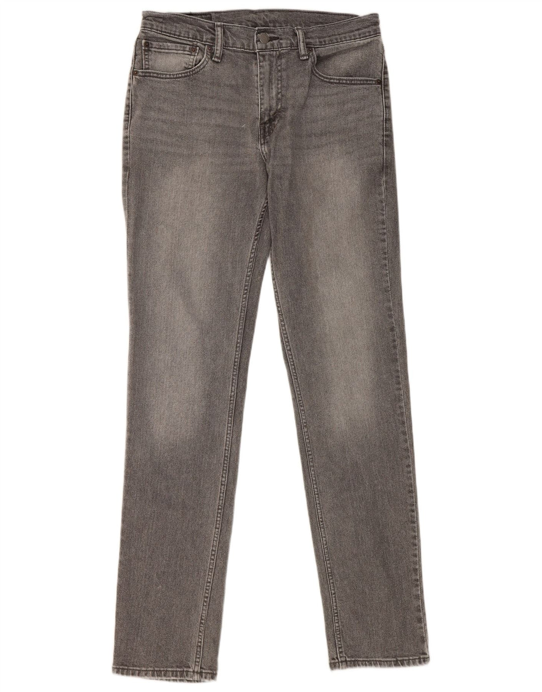 Levi's Herre 511 Slim Jeans W32 L34 Grå Bomuld